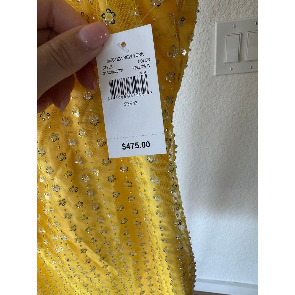 Mestiza New York | Millie Sequined Halter Mini Dress - Picture 6 of 6